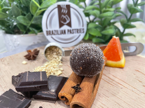 Gingerbread Vegan Truffles 12