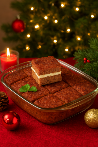 Baked Kibbe with filling