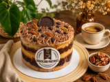 Pecan Expresso Brigadeiro Cake