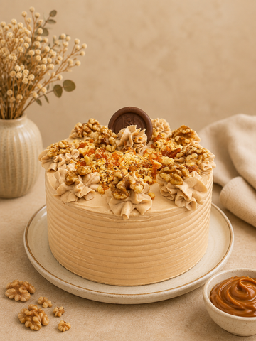 Dulce de Leche and Walnuts