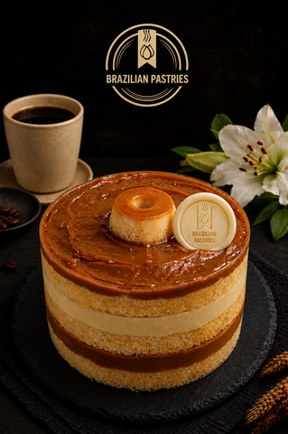Flan Naked Cake (Pudim)