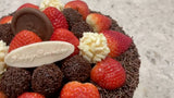 Brigadeiro with Straberries Cake